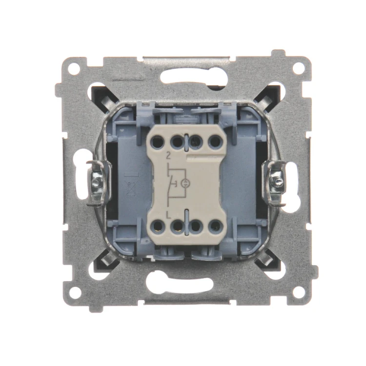 Przycisk "dzwonek" z podświetleniem LED Simon 54 DD1L.01/48 Kontakt-Simon antracyt, metalizowany