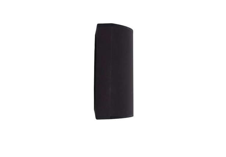 Lampa ścienna kinkiet Loft BORDE I BLACK GOLD 8045 NOWODVORSKI Lighting E27 nowoczesna oświetleniowa ścienna z włącznikiem Industrialna abażur tkanina czarno-złota czarna złota idealna do hotelu sypialni Inspiracje Premium