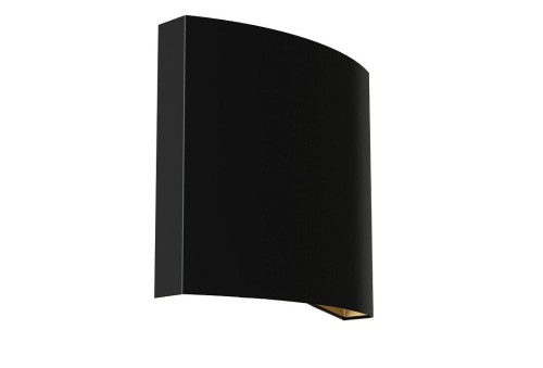 Lampa ścienna kinkiet Loft BORDE I BLACK GOLD 8045 NOWODVORSKI Lighting E27 nowoczesna oświetleniowa ścienna z włącznikiem Industrialna abażur tkanina czarno-złota czarna złota idealna do hotelu sypialni Inspiracje Premium