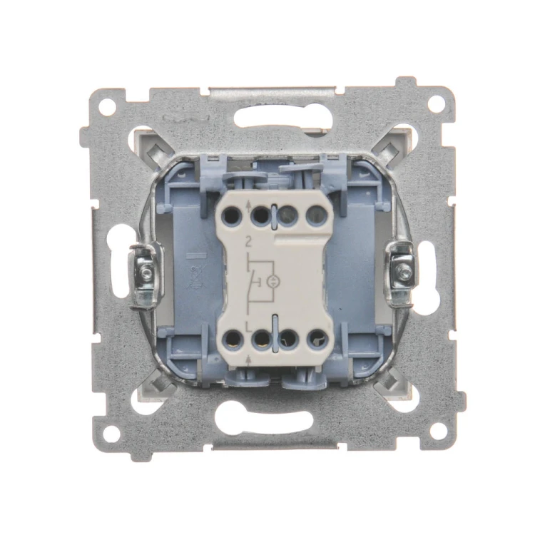 Przycisk "światło" z podświetleniem LED Simon 54 DS1L.01/44 Kontakt-Simon złoty mat, metalizowany