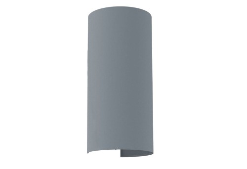 Lampa ścienna kinkiet Loft VELERO I GRAY 8043 NOWODVORSKI Lighting E27 nowoczesna oświetleniowa ścienna z włącznikiem Industrialna abażur tkanina szara szary idealna do hotelu sypialni Inspiracje Premium