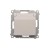 Gniazdo wtyczkowe pojedyncze do wersji IP44 - bez uszczelki - klapka w kolorze pokrywy Simon 54 DGZ1BUZ.01/11 Kontakt-Simon biały