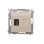 Gniazdo HDMI pojedyncze Simon 54 DGHDMI.01/41 Kontakt-Simon kremowy