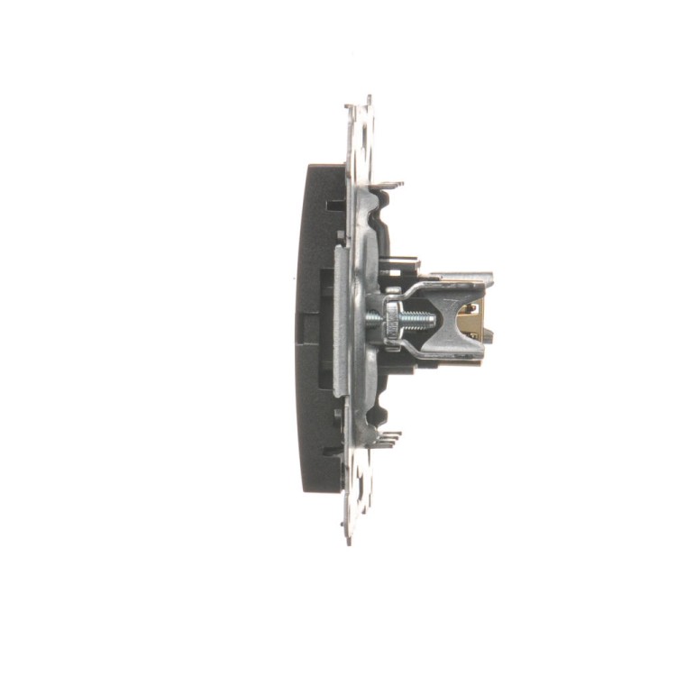 Gniazdo HDMI pojedyncze Simon 54 DGHDMI.01/48 Kontakt-Simon antracyt, metalizowany