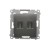 Gniazdo HDMI podwójne Simon 54 DGHDMI2.01/48 Kontakt-Simon antracyt, metalizowany