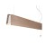 Lampa sufitowa regulowana Loft OSLO LED 90 ZWIS OAK 7520 NOWODVORSKI Lighting LED TUBE T8 nowoczesna oświetleniowa wisząca z włącznikiem drewniana drewno dąb metal biały biała Inspiracje Premium
