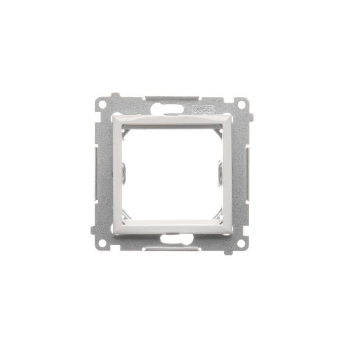 Adapter (przejściówka) na osprzęt standardu 45×45 mm Simon 54 DA45.01/11 Kontakt-Simon biały