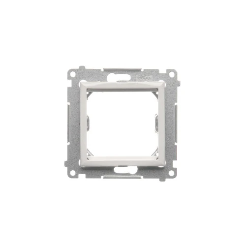 Adapter (przejściówka) na osprzęt standardu 45×45 mm Simon 54 DA45.01/11 Kontakt-Simon biały