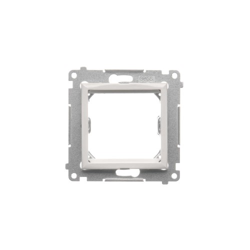 Adapter (przejściówka) na osprzęt standardu 45×45 mm Simon 54 DA45.01/11 Kontakt-Simon biały