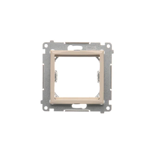 Adapter (przejściówka) na osprzęt standardu 45×45 mm Simon 54 DA45.01/41 Kontakt-Simon kremowy