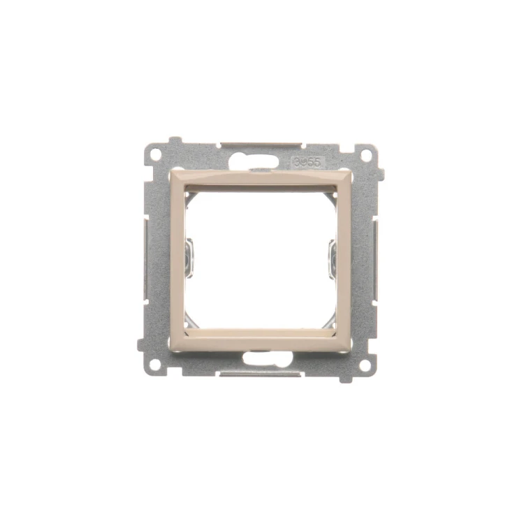 Adapter (przejściówka) na osprzęt standardu 45×45 mm Simon 54 DA45.01/41 Kontakt-Simon kremowy