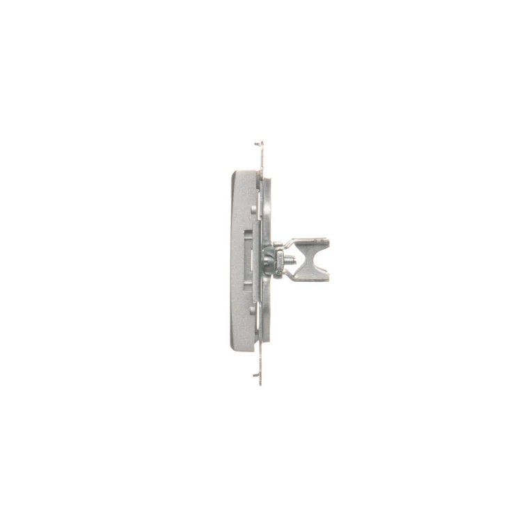 Adapter (przejściówka) na osprzęt standardu 45×45 mm Simon 54 DA45.01/43 Kontakt-Simon srebrny mat, metalizowany