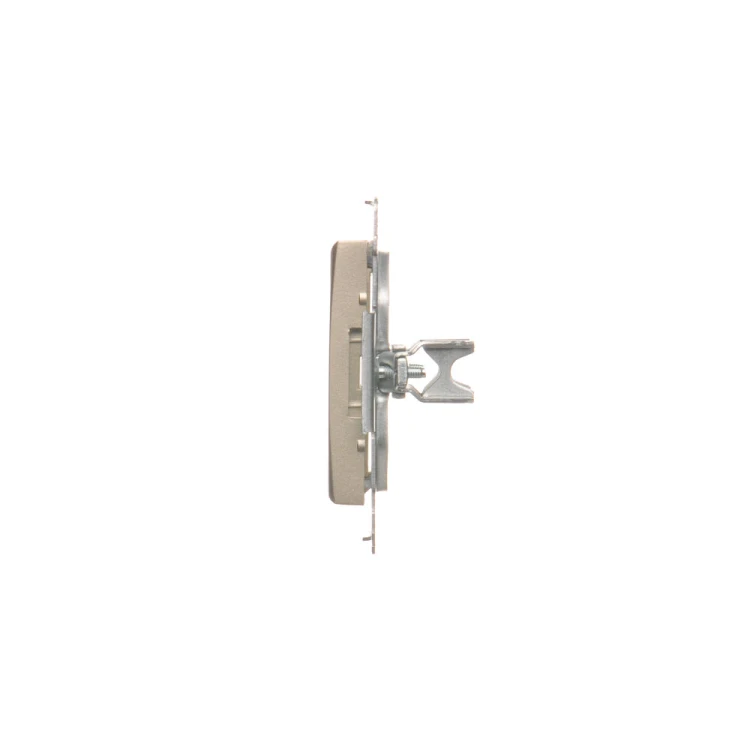 Adapter (przejściówka) na osprzęt standardu 45×45 mm Simon 54 DA45.01/44 Kontakt-Simon złoty mat, metalizowany