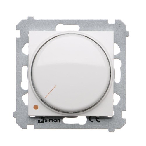 Ściemniacz do LED ściemnialnych, obrotowy, dwubiegunowy Simon 54 DS9L2.01/11 Kontakt-Simon biały