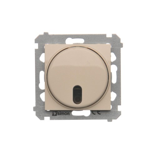 Ściemniacz naciskowy i zdalnie sterowany Simon 54 DS13T.01/41 Kontakt-Simon kremowy