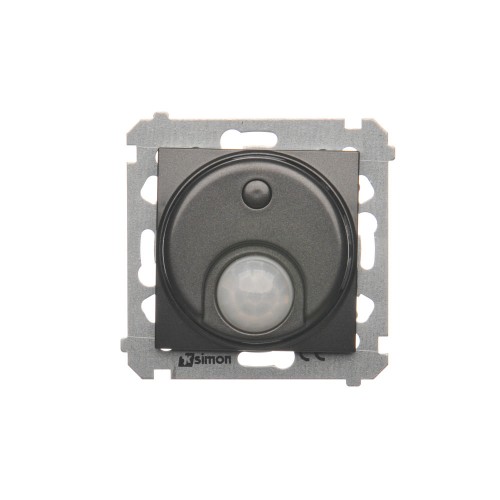 Łącznik z czujnikiem ruchu Simon 54 DCR10T.01/48 Kontakt-Simon antracyt, metalizowany