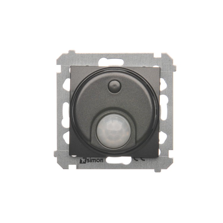 Łącznik z czujnikiem ruchu Simon 54 DCR10T.01/48 Kontakt-Simon antracyt, metalizowany