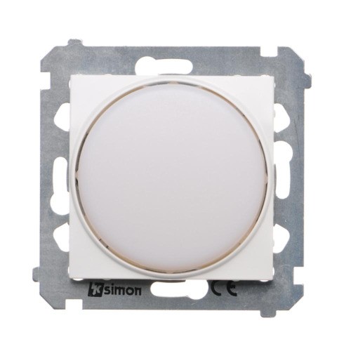 Sygnalizator świetlny LED - światło białe Simon 54 DSS1.01/11 Kontakt-Simon biały