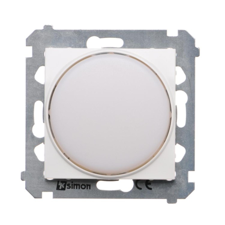 Sygnalizator świetlny LED - światło białe Simon 54 DSS1.01/11 Kontakt-Simon biały