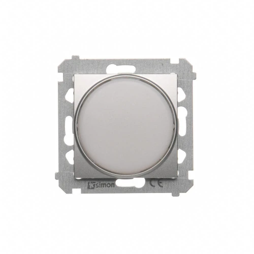 Sygnalizator świetlny LED - światło białe Simon 54 DSS1.01/43 Kontakt-Simon srebrny mat, metalizowany