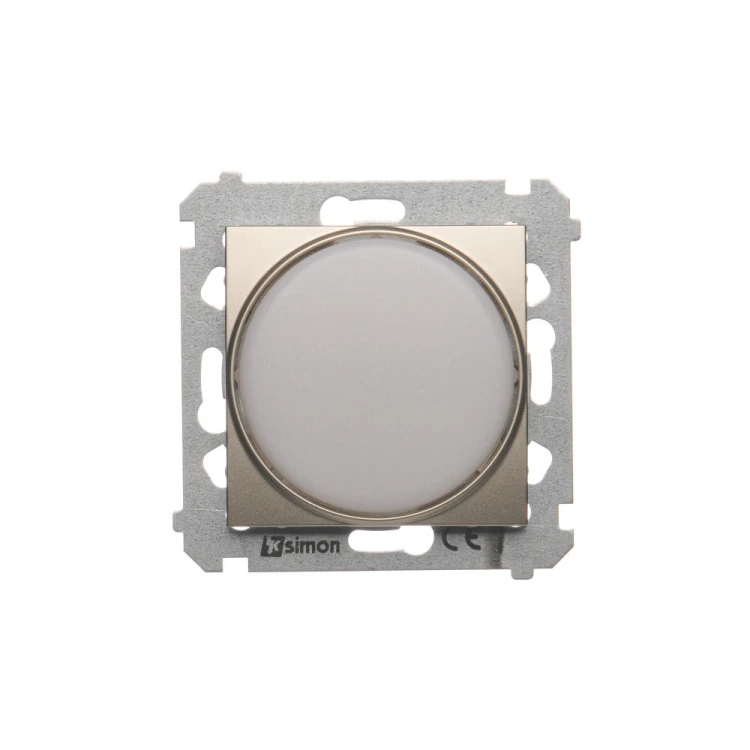 Sygnalizator świetlny LED - światło białe Simon 54 DSS1.01/44 Kontakt-Simon złoty mat, metalizowany