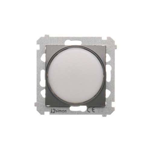Sygnalizator świetlny LED - światło białe Simon 54 DSS1.01/48 Kontakt-Simon antracyt, metalizowany