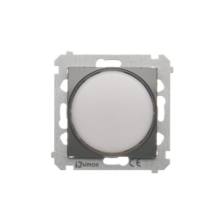Sygnalizator świetlny LED - światło białe Simon 54 DSS1.01/48 Kontakt-Simon antracyt, metalizowany
