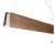 Lampa sufitowa regulowana Loft OSLO LED 90 ZWIS SMOKED OAK 7522 NOWODVORSKI Lighting LED TUBE T8 nowoczesna oświetleniowa wisząca z włącznikiem drewniana drewno dąb metal biały biała Inspiracje Premium