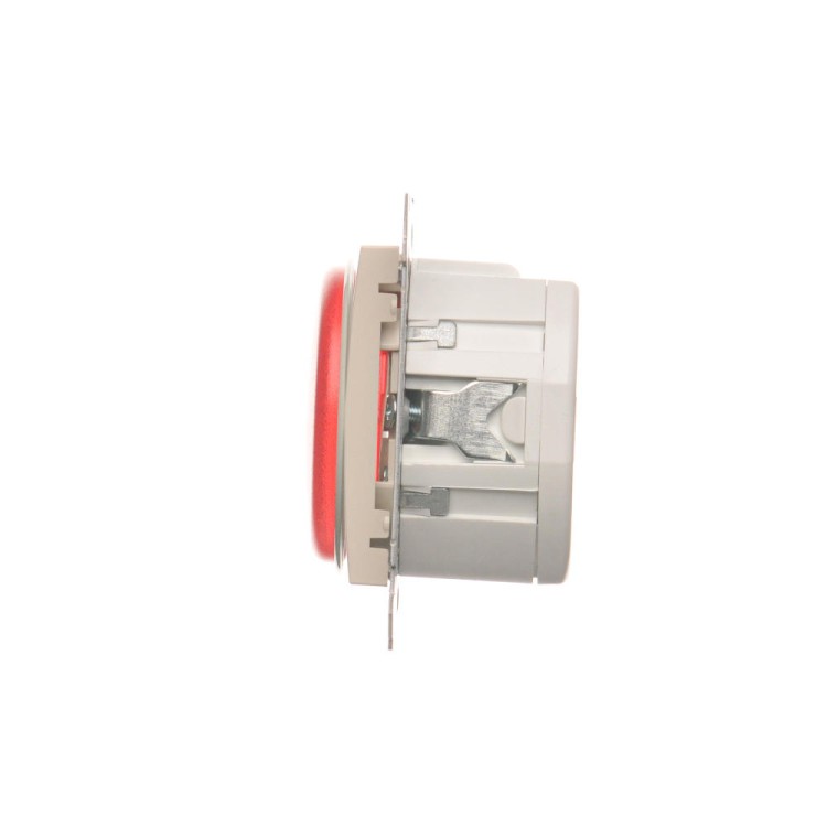 Sygnalizator świetlny LED - światło czerwone Simon 54 DSS2.01/41 Kontakt-Simon kremowy