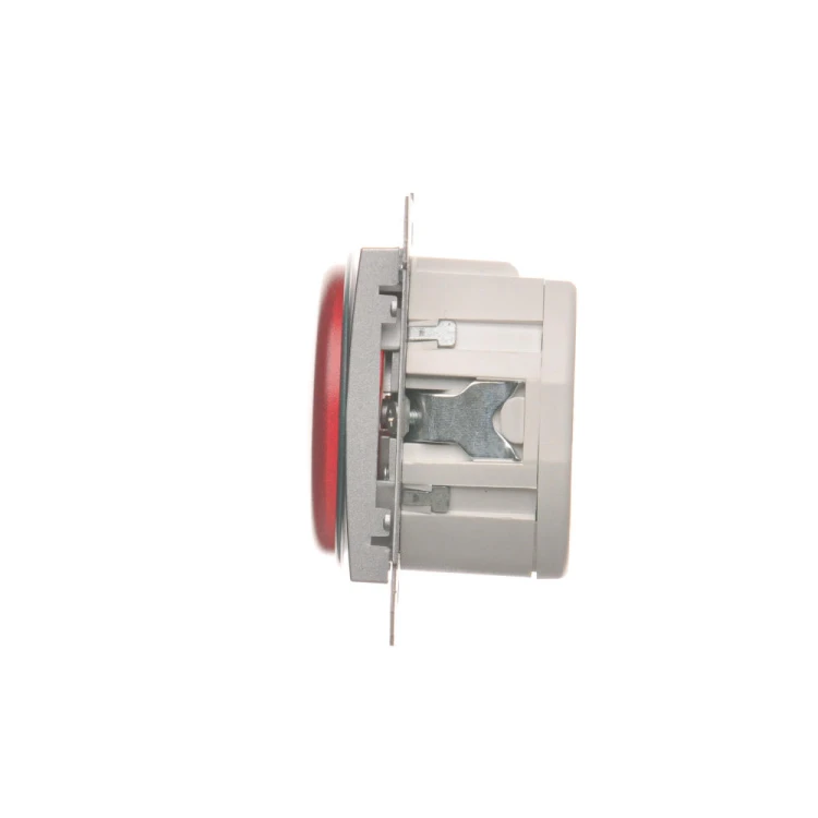 Sygnalizator świetlny LED - światło czerwone Simon 54 DSS2.01/43 Kontakt-Simon srebrny mat, metalizowany