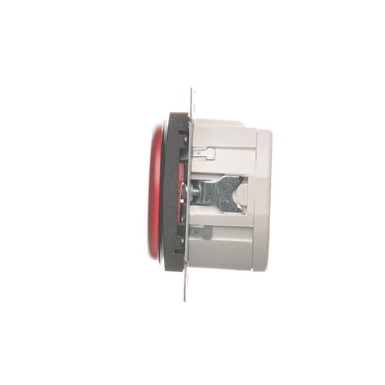 Sygnalizator świetlny LED - światło czerwone Simon 54 DSS2.01/48 Kontakt-Simon antracyt, metalizowany