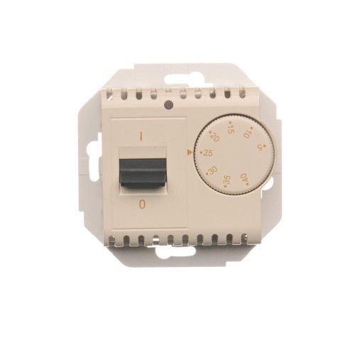 Regulator temperatury z czujnikiem wewnętrznym Simon 54 DRT10W.02/41 Kontakt-Simon kremowy