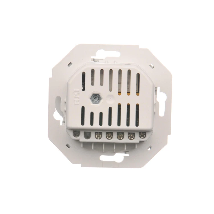 Regulator temperatury z czujnikiem wewnętrznym Simon 54 DRT10W.02/43 Kontakt-Simon srebrny mat, metalizowany