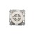Dzwonek elektroniczny Simon 54 DDT1.01/41 Kontakt-Simon kremowy