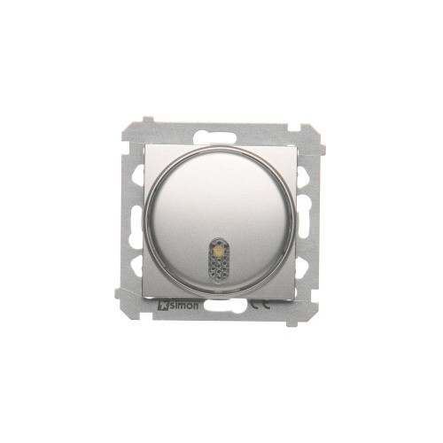 Dzwonek elektroniczny Simon 54 DDT1.01/43 Kontakt-Simon srebrny mat, metalizowany