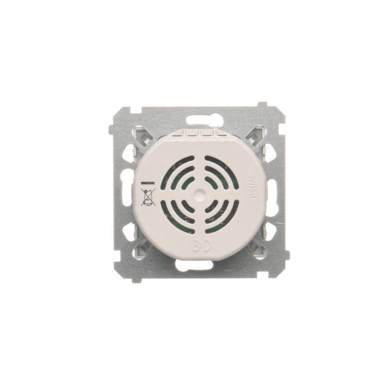 Dzwonek elektroniczny Simon 54 DDT1.01/43 Kontakt-Simon srebrny mat, metalizowany