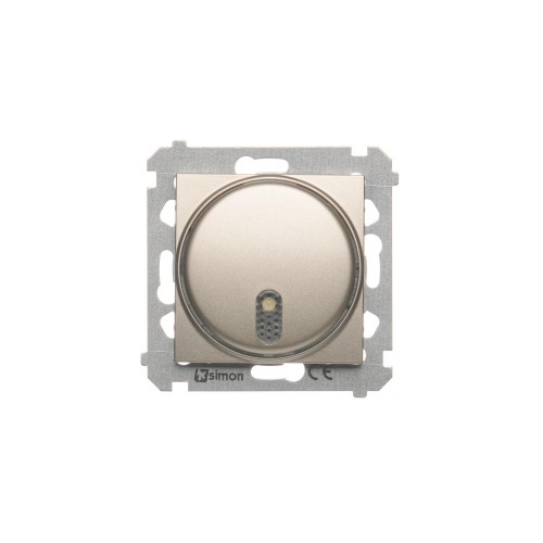 Dzwonek elektroniczny Simon 54 DDT1.01/44 Kontakt-Simon złoty mat, metalizowany