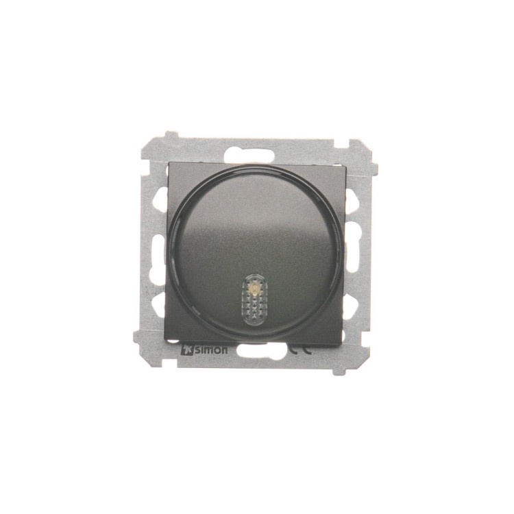 Dzwonek elektroniczny Simon 54 DDT1.01/48 Kontakt-Simon antracyt, metalizowany