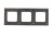 Ramka 3- krotna metalowa Simon 54 Premium DR3/61 Kontakt-Simon inox, metal