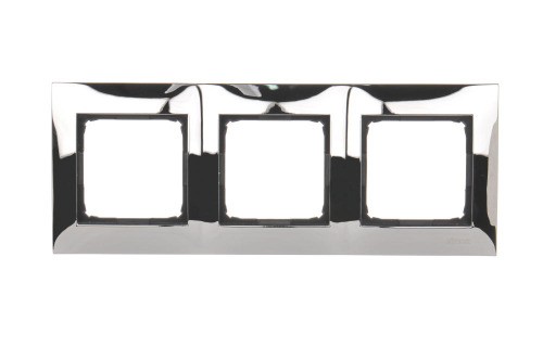 Ramka 3- krotna metalowa Simon 54 Premium DR3/63 Kontakt-Simon chrom, metal