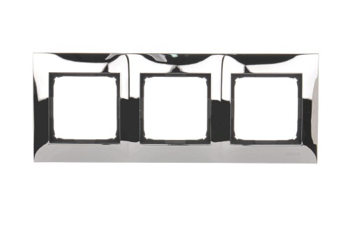 Ramka 3- krotna metalowa Simon 54 Premium DR3/63 Kontakt-Simon chrom, metal