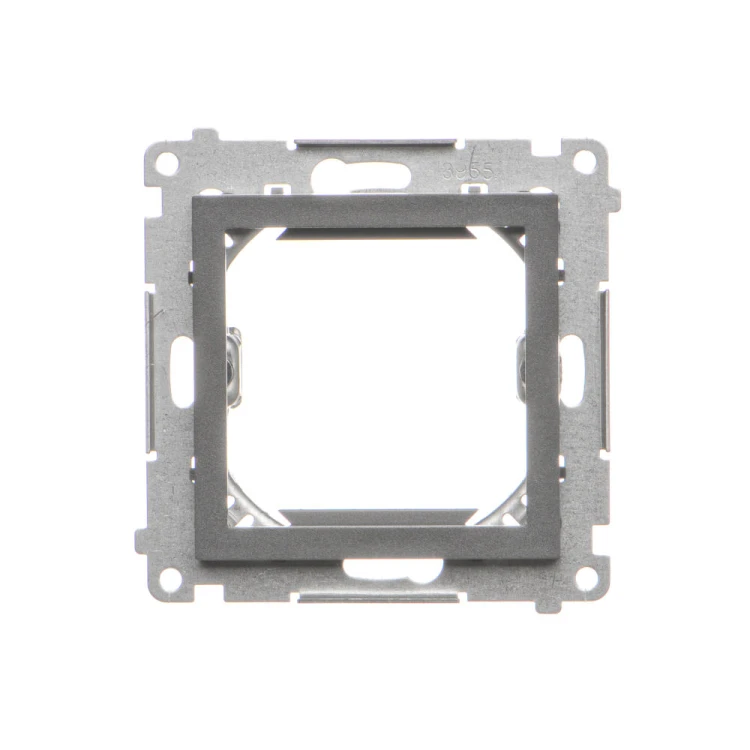 Adapter (przejściówka) na osprzęt standardu 45×45 mm Simon 55 TA45.01/116 Kontakt-Simon grafitowy mat