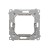 Adapter (przejściówka) na osprzęt standardu 45×45 mm Simon 55 TA45.01/143 Kontakt-Simon aluminium mat