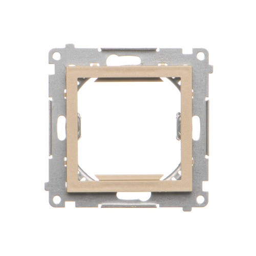 Adapter (przejściówka) na osprzęt standardu 45×45 mm Simon 55 TA45.01/144 Kontakt-Simon szampański mat