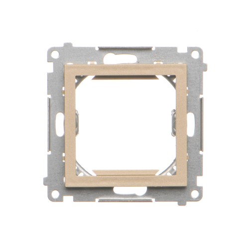 Adapter (przejściówka) na osprzęt standardu 45×45 mm Simon 55 TA45.01/144 Kontakt-Simon szampański mat