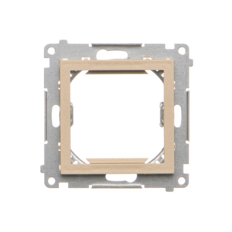 Adapter (przejściówka) na osprzęt standardu 45×45 mm Simon 55 TA45.01/144 Kontakt-Simon szampański mat