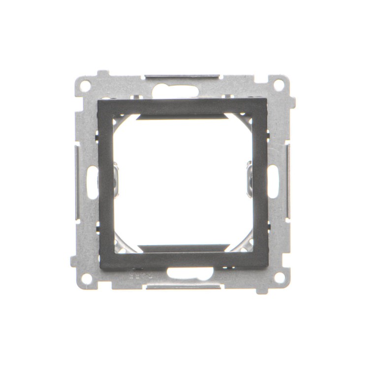 Adapter (przejściówka) na osprzęt standardu 45×45 mm Simon 55 TA45.01/149 Kontakt-Simon czarny mat