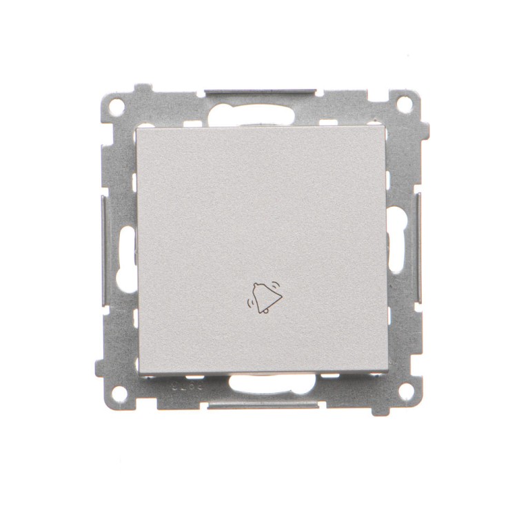 Przycisk "dzwonek" Simon 55 TD1.01/143 Kontakt-Simon aluminium mat
