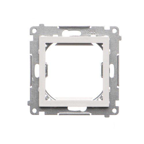 Adapter (przejściówka) na osprzęt standardu 45×45 mm Simon 55 TA45.01/111 Kontakt-Simon biały mat