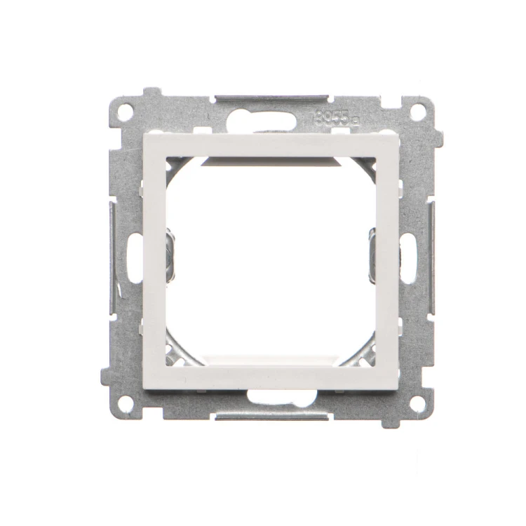 Adapter (przejściówka) na osprzęt standardu 45×45 mm Simon 55 TA45.01/111 Kontakt-Simon biały mat